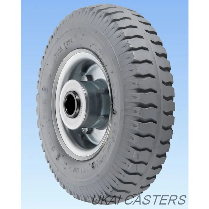 岐阜産研工業(株) UKAI 車輪 2.50-4HL-PU-GLAY K000001286【別送品】(CDC)