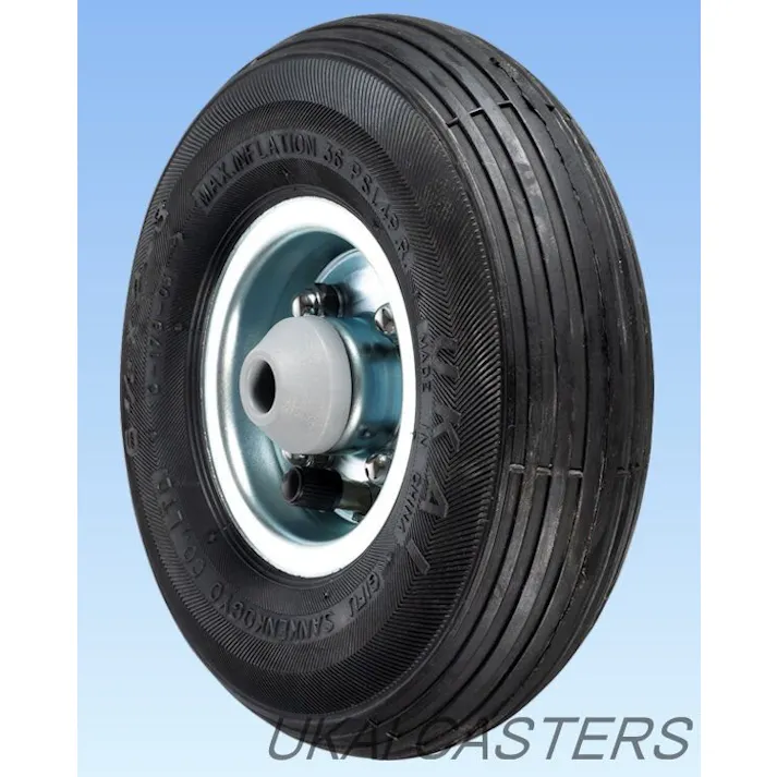 岐阜産研工業(株) UKAI 車輪 61/2X2-3HL-BLACK K000001293【別送品】(CDC)