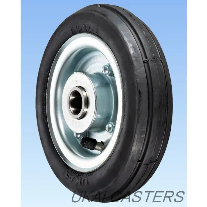 岐阜産研工業(株) UKAI 車輪 61/2X2-4HL-BLACK K000001297【別送品】(CDC)