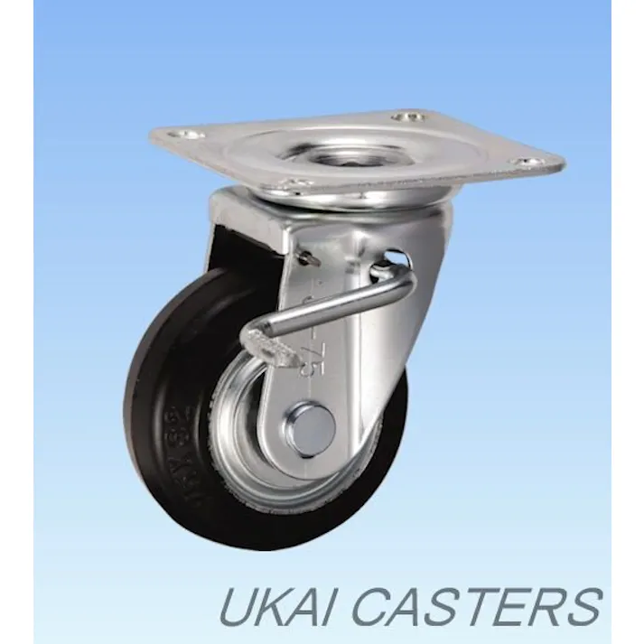 岐阜産研工業(株) UKAI キャスター SJB-75 K000002010【別送品】(CDC)