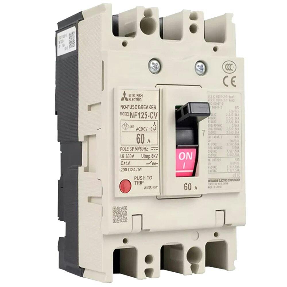 三菱電機 (株) 低圧遮断器 NV63-CVF 3P 60A 100-440V 30MA 1000691952(CDC) 電動工具その他 三菱電機 (株) 低圧遮断器 NV63-CVF 3P 60A 100-440V 30MA 1000691952(CDC) 電動工具その他