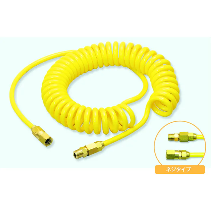 TOGAWA エアーツール用ホース コネクトコイル CHU-6510-10(10本入り) K000004033【別送品】(CDC)