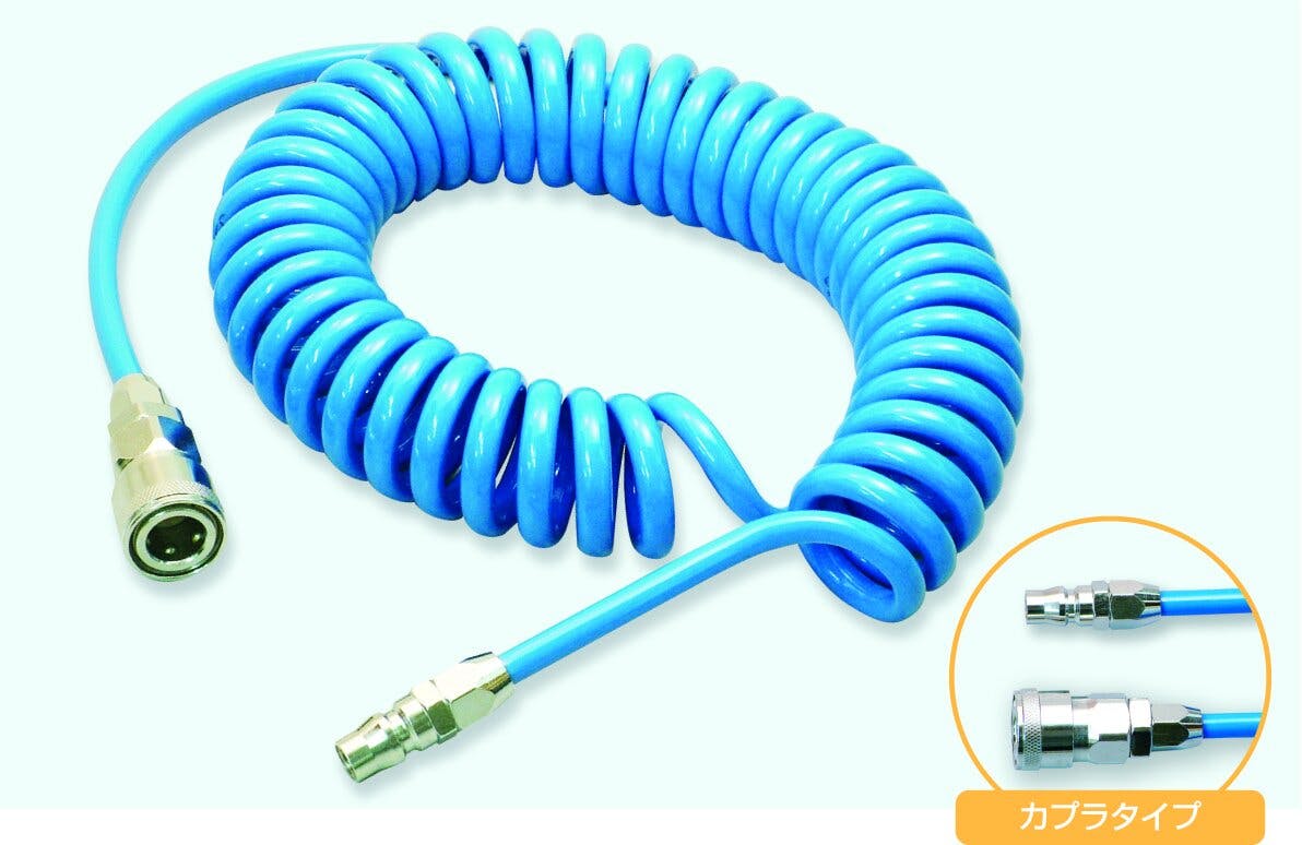 TOGAWA サンテックコイルホース SCH-5 BL サンテックコイルホース SCH-5080-5(10本入り) K000004184(CDC) エア工具 TOGAWA サンテックコイルホース SCH-5 BL サンテックコイルホース SCH-5080-5(10本入り) K000004184(CDC) エア工具