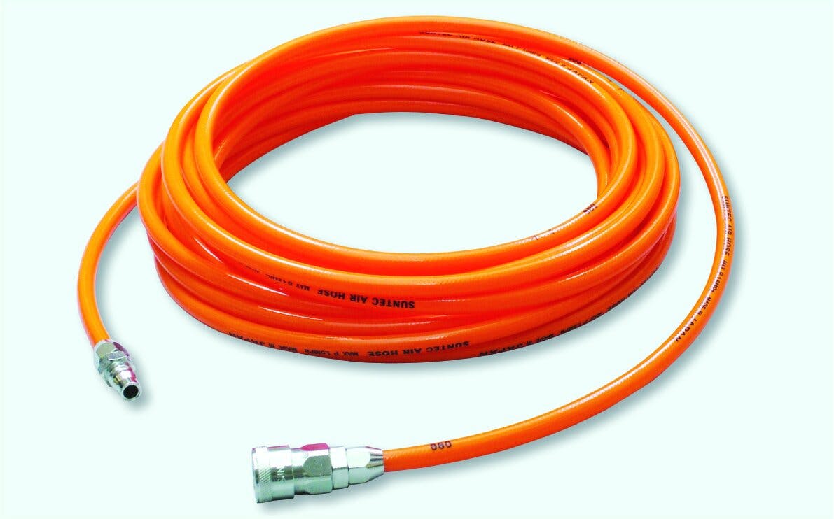 TOGAWA サンテックエア 7×10 カプラ付 サンテックエアーホース STC-7010-YELLOW(10本入り) K000004219【別送品】(CDC)