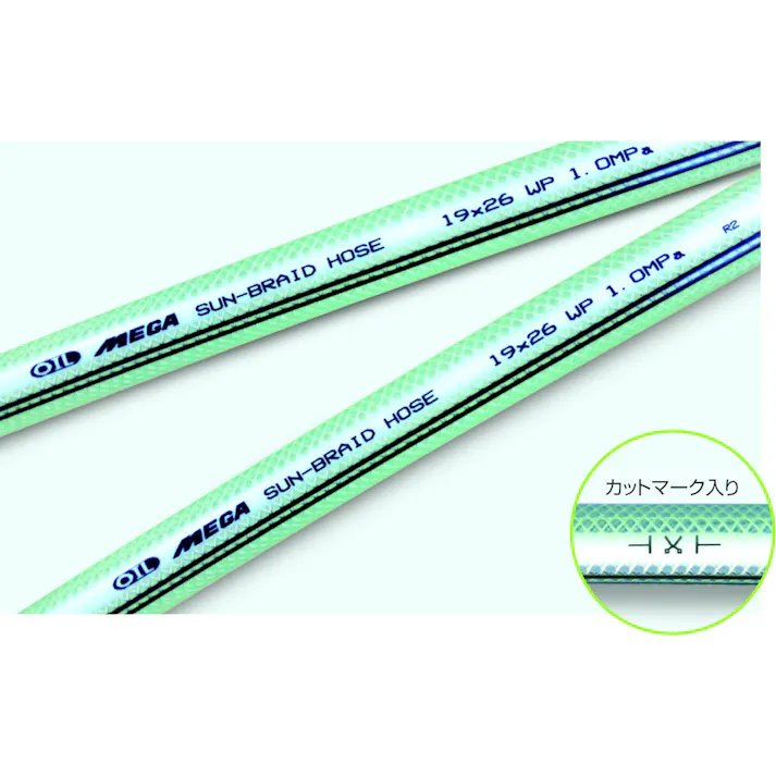 TOGAWA MEGA耐油サンブレー 15×22×100mR MEGA耐油サンブレーホース TB-15-100 K000004244【別送品】(CDC)