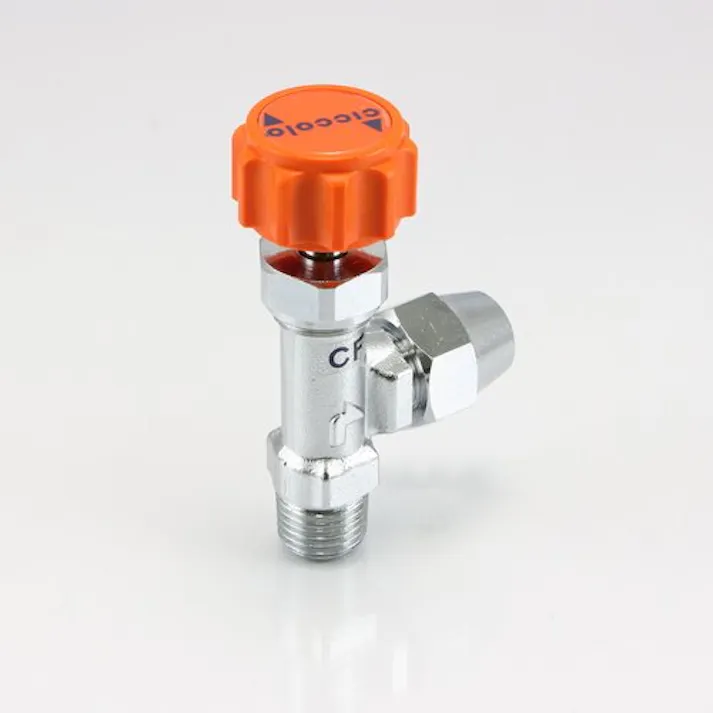 ASOH チッコロ 黄銅製(クロームメッキ仕上) アングル型 CF 銅管用フレアー型 CF-3106 K000004506【別送品】(CDC)