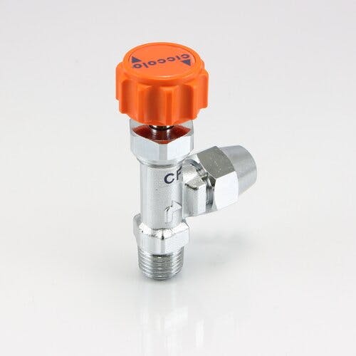 ASOH チッコロ 黄銅製(クロームメッキ仕上) アングル型 CF 銅管用フレアー型 CF-3202 K000004507(CDC) 鋼管・支持金具 ASOH チッコロ 黄銅製(クロームメッキ仕上) アングル型 CF 銅管用フレアー型 CF-3202 K000004507(CDC) 鋼管・支持金具