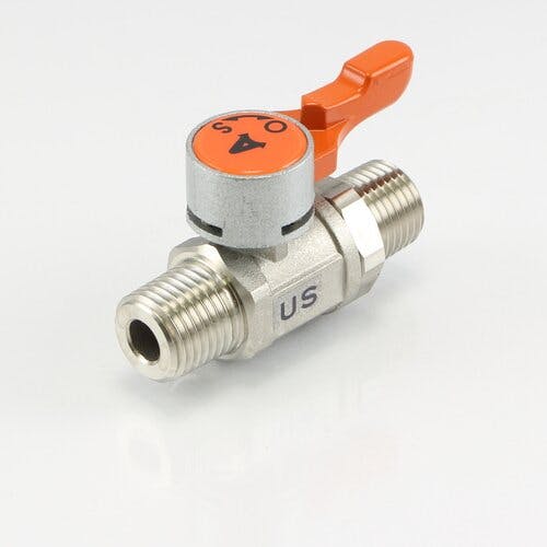 ASOH 小型ボールバルブ ステンレスタイプ PTオス・PTオス US-1022 M000000234(CDC) 鋼管・支持金具 ASOH 小型ボールバルブ ステンレスタイプ PTオス・PTオス US-1022 M000000234(CDC) 鋼管・支持金具