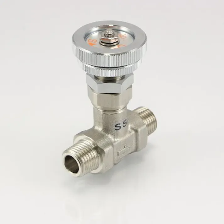ASOH 小型ニードルバルブ ステンレス 両おねじタイプ SS-1011 M000000425【別送品】(CDC)