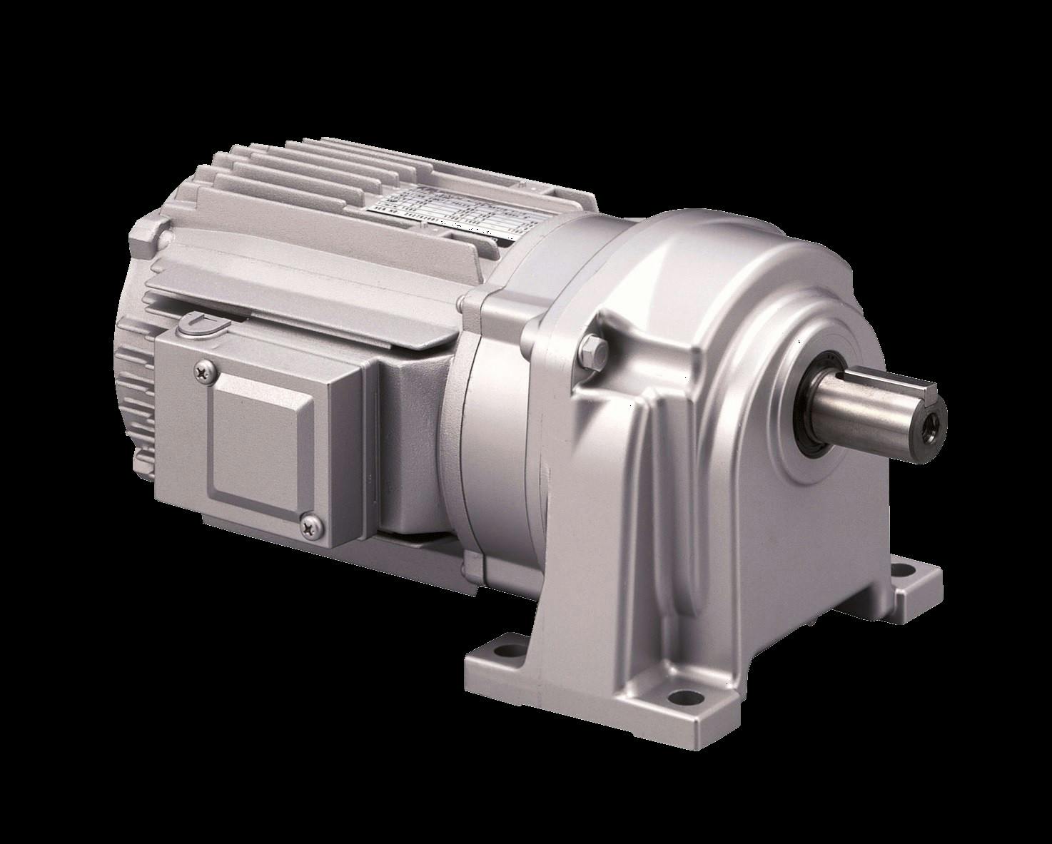 富士変速機 平行軸 標準型 三相ギヤードモーター ブレーキ付 脚取付形