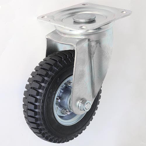 SISIKU 自由旋回金具 固定金具 空気入/エアレス車輪付キャスター AILJ-3.50-5 K000005649(CDC) キャスター SISIKU 自由旋回金具 固定金具 空気入/エアレス車輪付キャスター AILJ-3.50-5 K000005649(CDC) キャスター