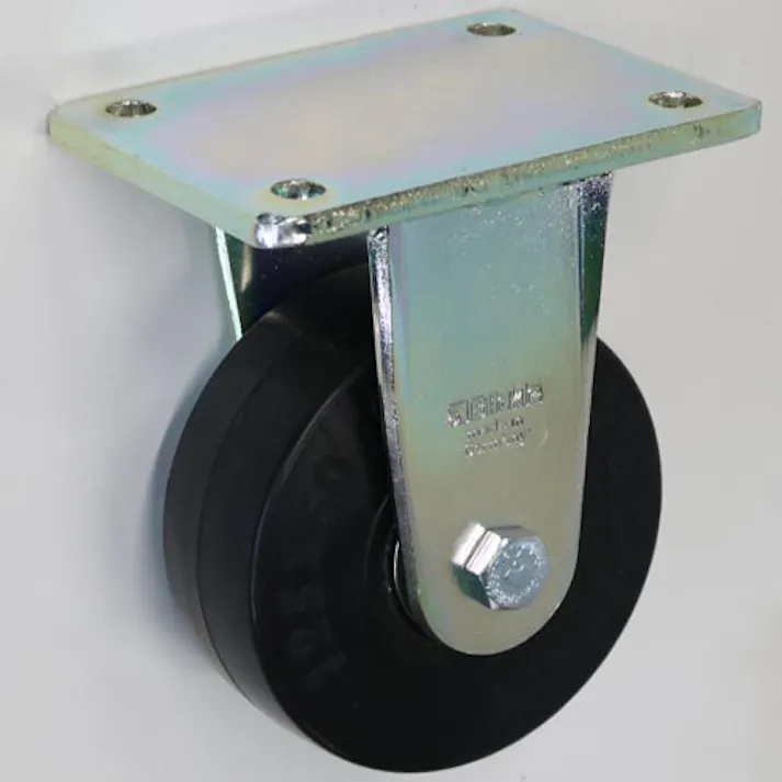 SISIKU 自在旋回金具 固定金具 重荷重用鋼板キャスター BS-SE-200K K000005727【別送品】(CDC)