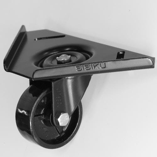 SISIKU 自在旋回金具 コーナーキャスター(ボルト・専用フック2点止めタイプ) CC-65B-BN K000005749(CDC) キャスター SISIKU 自在旋回金具 コーナーキャスター(ボルト・専用フック2点止めタイプ) CC-65B-BN K000005749(CDC) キャスター