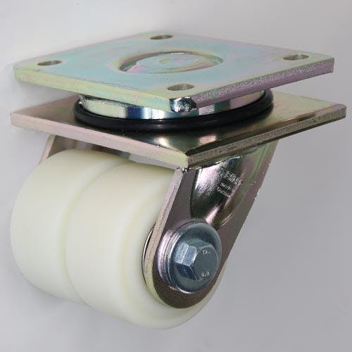 SISIKU 自在旋回金具 固定金具 低床超重荷重用双輪キャスター LSD-GSPO-100K K000006341(CDC) キャスター SISIKU 自在旋回金具 固定金具 低床超重荷重用双輪キャスター LSD-GSPO-100K K000006341(CDC) キャスター