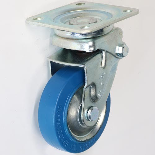 SISIKU 自在旋回金具 固定金具 緩衝スプリングキャスターI(センターコイルタイプ) SAJ-100SST K000006573(CDC) キャスター SISIKU 自在旋回金具 固定金具 緩衝スプリングキャスターI(センターコイルタイプ) SAJ-100SST K000006573(CDC) キャスター