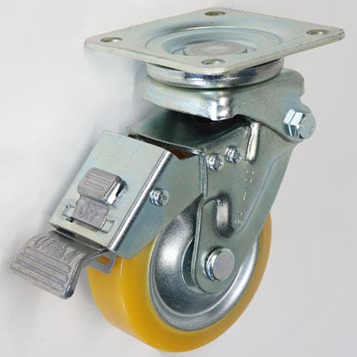 SISIKU 自在旋回金具 固定金具 緩衝スプリングキャスターI(センターコイルタイプ) SAJB-100EUW K000006597(CDC) キャスター SISIKU 自在旋回金具 固定金具 緩衝スプリングキャスターI(センターコイルタイプ) SAJB-100EUW K000006597(CDC) キャスター