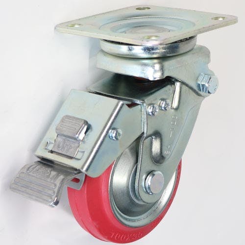 SISIKU 自在旋回金具 固定金具 緩衝スプリングキャスターI(センターコイルタイプ) SAJB-150LW K000006606(CDC) キャスター SISIKU 自在旋回金具 固定金具 緩衝スプリングキャスターI(センターコイルタイプ) SAJB-150LW K000006606(CDC) キャスター