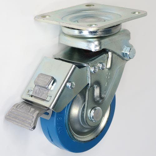 SISIKU 自在旋回金具 固定金具 緩衝スプリングキャスターI(センターコイルタイプ) SAJB-200SST K000006617(CDC) キャスター SISIKU 自在旋回金具 固定金具 緩衝スプリングキャスターI(センターコイルタイプ) SAJB-200SST K000006617(CDC) キャスター