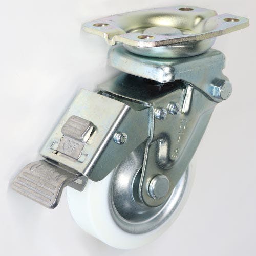 SISIKU 自在旋回金具 固定金具 緩衝スプリングキャスターI(センターコイルタイプ) SAKB-150WW K000006704(CDC) キャスター SISIKU 自在旋回金具 固定金具 緩衝スプリングキャスターI(センターコイルタイプ) SAKB-150WW K000006704(CDC) キャスター