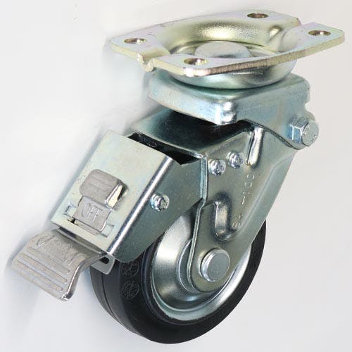 SISIKU 自在旋回金具 固定金具 緩衝スプリングキャスターI(センターコイルタイプ) SAKB-200W K000006711(CDC) キャスター SISIKU 自在旋回金具 固定金具 緩衝スプリングキャスターI(センターコイルタイプ) SAKB-200W K000006711(CDC) キャスター