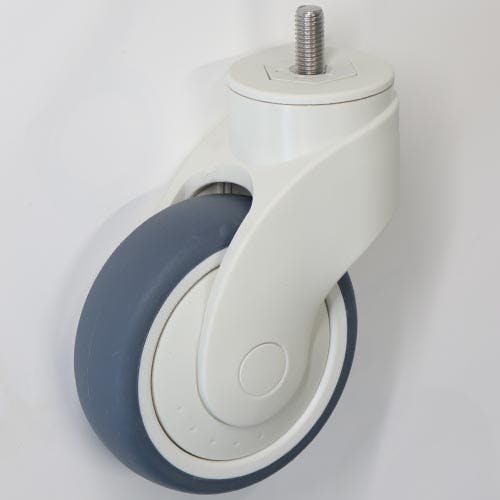 SISIKU 自在旋回金具 プラスチックデザインキャスターWAVE(ステンレス製金具) WVX-TPA-126K-GS12 K000007128(CDC) キャスター SISIKU 自在旋回金具 プラスチックデザインキャスターWAVE(ステンレス製金具) WVX-TPA-126K-GS12 K000007128(CDC) キャスター