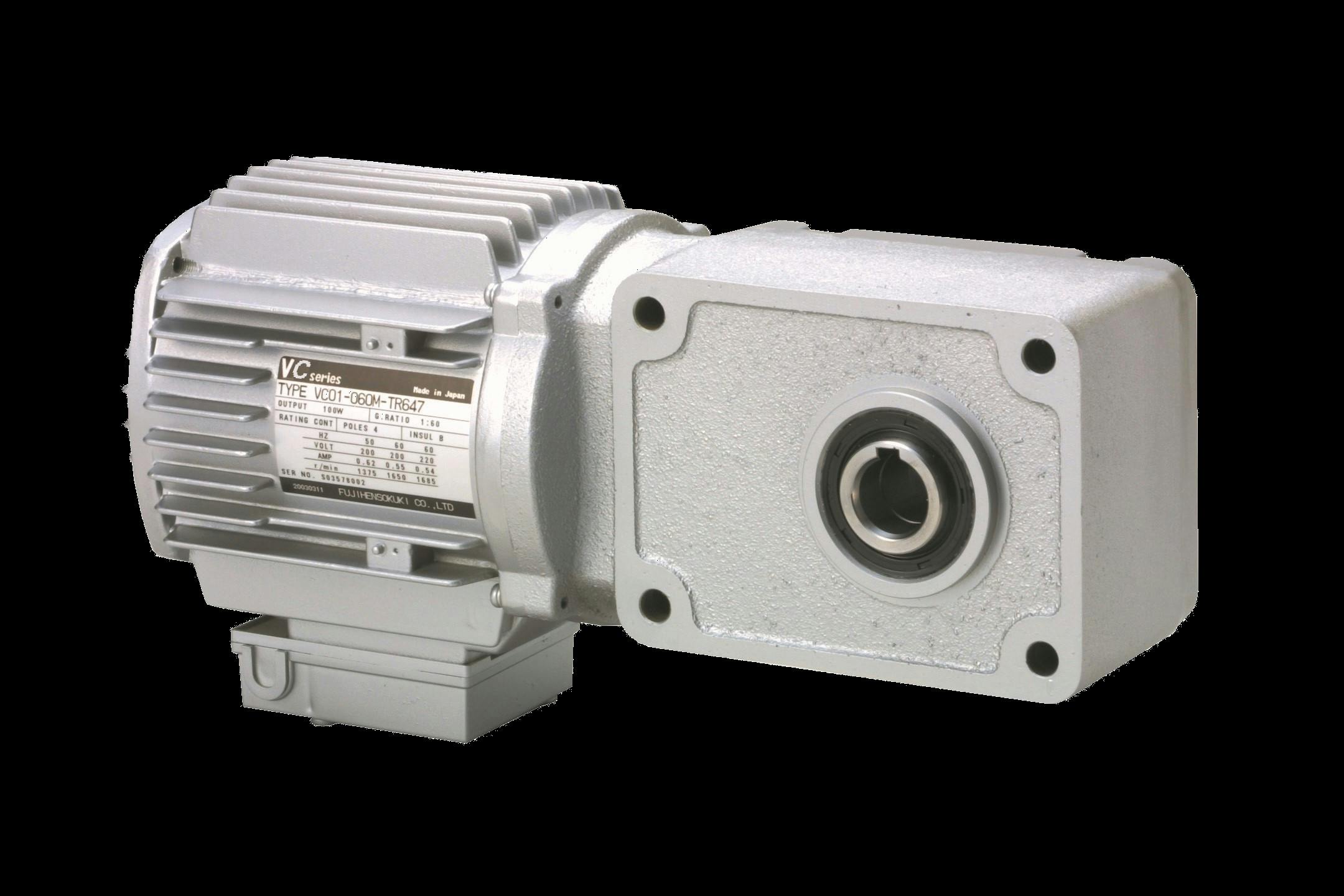 富士変速機 直交軸 標準型 三相 中実軸ギヤードモーター R軸 フランジ取付形 VCシリーズ VC01-030FMR K000007732【別送品】(CDC)