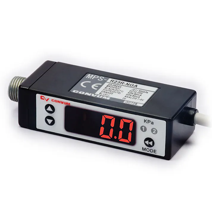 CONVUM デジタル表示付差圧センサ MPS-23series MPS-V23R-NGA(CDC) K000161819【別送品】