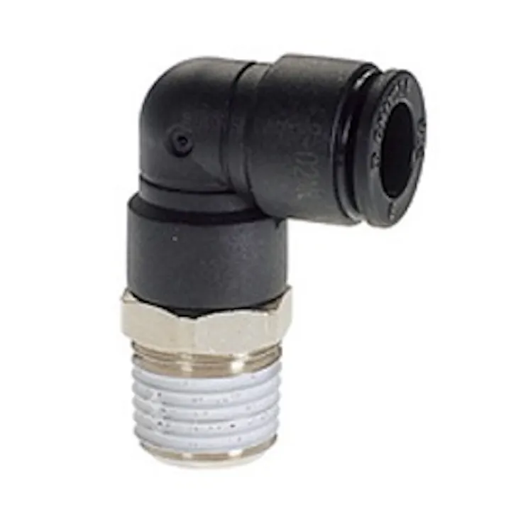 CHIYODA タッチコネクターファイブ ファイブメイルエルボ ワンタッチ継手 F16-03ML 1000515488 (CDC)【別送品】
