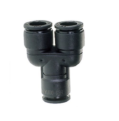 CHIYODA タッチコネクターファイブ ファイブユニオンワイ ワンタッチ継手 FR4-00UY 1000515780 (CDC)【別送品】