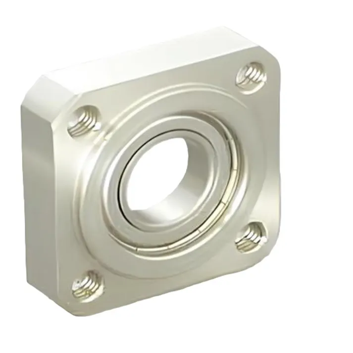 MIYOSHI ベアリングホルダーセット インロー止め輪タイプ 四角型(ステンレス) BSIS BSIS-6200ZZ K000166268 (CDC)【別送品】