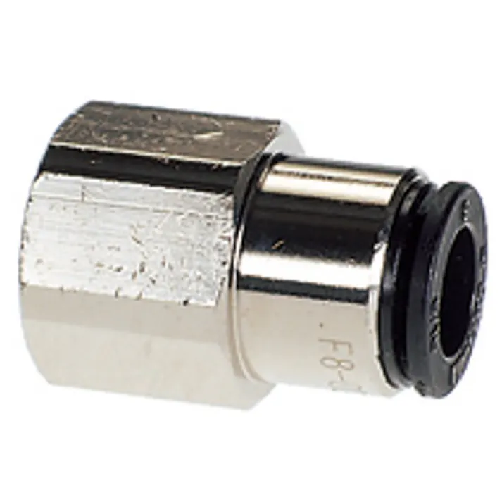 CHIYODA タッチコネクターファイブ ファイブフィメイルコネクター ワンタッチ継手 F4-02FW K000174393 (CDC)【別送品】