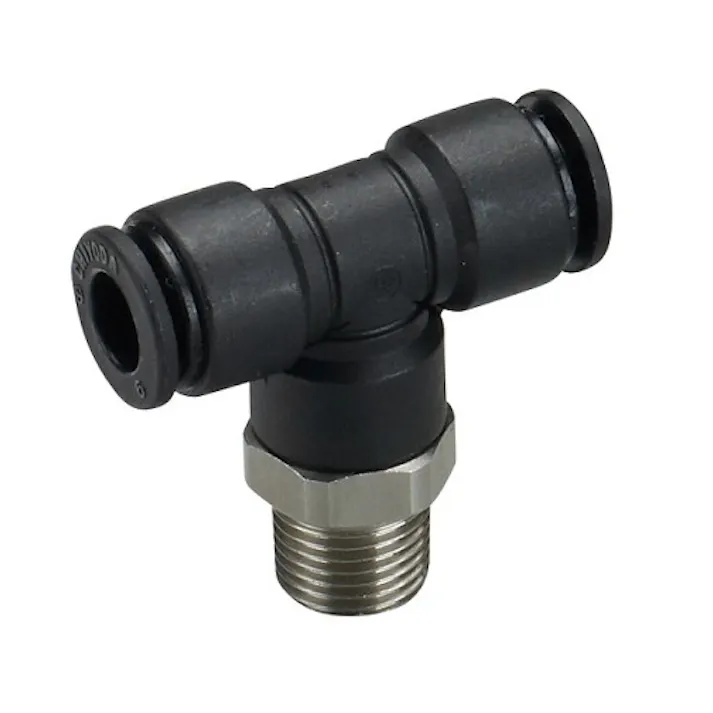 CHIYODA タッチコネクターファイブ SUSメイルブランチティ ワンタッチ継手 FS10-01MT K000174633 (CDC)【別送品】