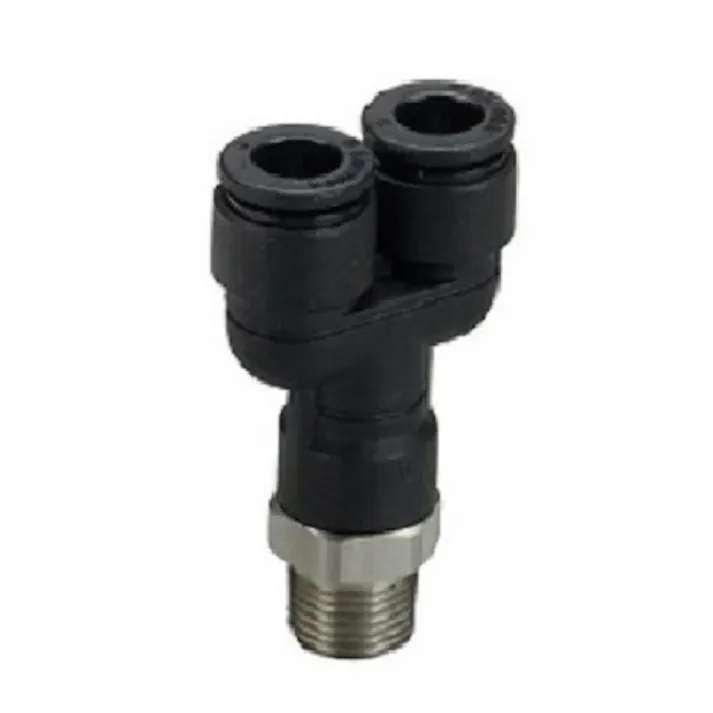 CHIYODA タッチコネクターファイブ SUSメイルブランチワイ ワンタッチ継手 FS10-02MY K000174668 (CDC)【別送品】