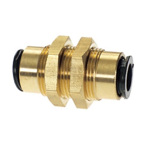 CHIYODA タッチコネクターFUJI バルクヘッドユニオン ワンタッチ継手 12-00BU K000174906 (CDC) 鋼管・支持金具 CHIYODA タッチコネクターFUJI バルクヘッドユニオン ワンタッチ継手 12-00BU K000174906 (CDC) 鋼管・支持金具