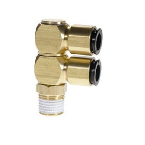 CHIYODA タッチコネクターFUJI ダブルバンジョー ワンタッチ継手 8-01S2 K000174969 (CDC) 鋼管・支持金具 CHIYODA タッチコネクターFUJI ダブルバンジョー ワンタッチ継手 8-01S2 K000174969 (CDC) 鋼管・支持金具