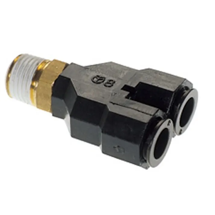 CHIYODA タッチコネクターFUJI ブランチワイ ワンタッチ継手 10R-02BY K000175100 (CDC)【別送品】