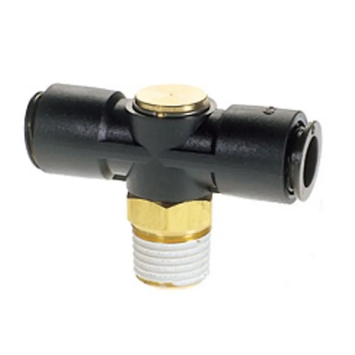 CHIYODA タッチコネクターFUJI シングルバンジョーティー ワンタッチ継手 12R-02D1 K000175157 (CDC)【別送品】