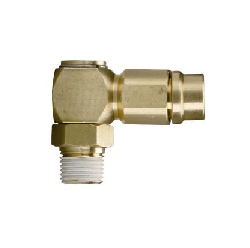 CHIYODA タッチコネクターFUJI-Hタイプ シングルバンジョー ワンタッチ継手 12-02S1-H K000175345 (CDC) 鋼管・支持金具