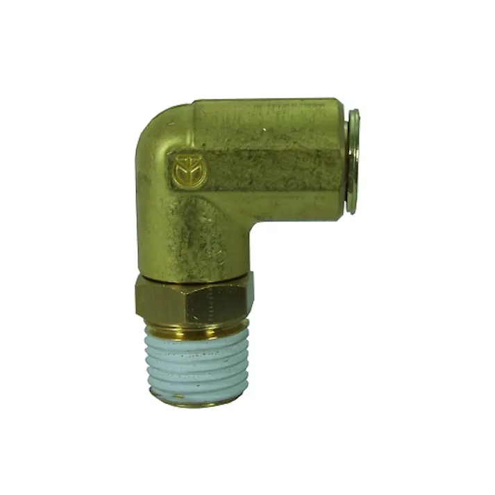 CHIYODA タッチコネクター FUJI-V メイルエルボ ワンタッチ継手 8-01MLB-V K000175407 (CDC)【別送品】