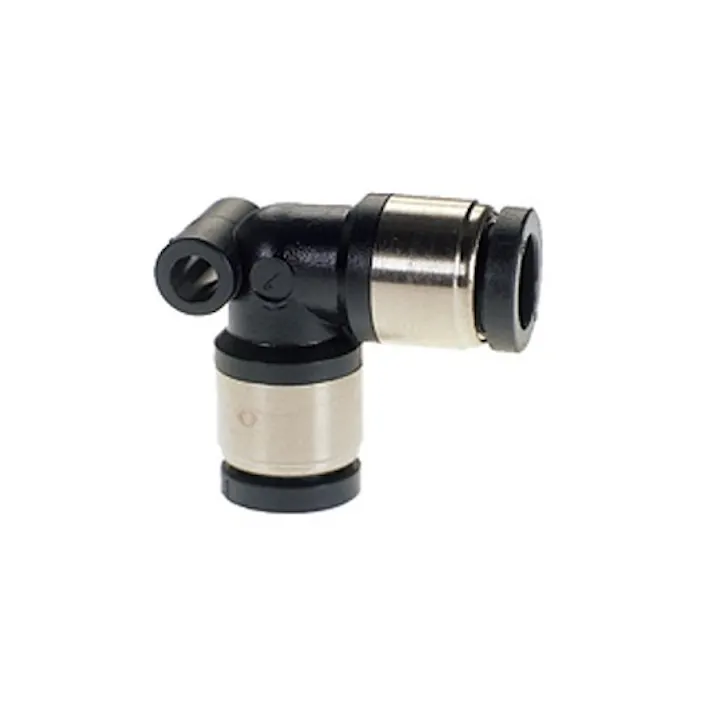 CHIYODA タッチコネクターmini ユニオンエルボ ワンタッチ継手 M6R-00UL K000175473 (CDC)【別送品】