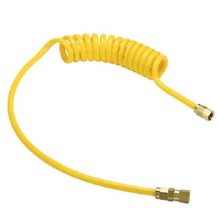 CHIYODA スパイラルエアホース イエローライン SPHタイプ スパイラルホース SPH-1005-0105Y K000177661 (CDC)【別送品】
