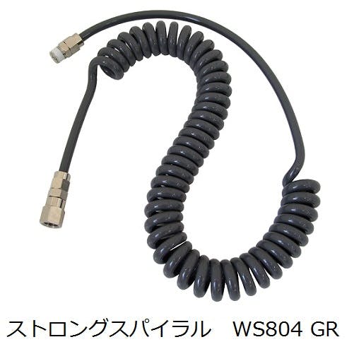 CHIYODA ストロングスパイラルホース スパイラルホース WS804 GR K000177670 (CDC) エアーパーツ CHIYODA ストロングスパイラルホース スパイラルホース WS804 GR K000177670 (CDC) エアーパーツ