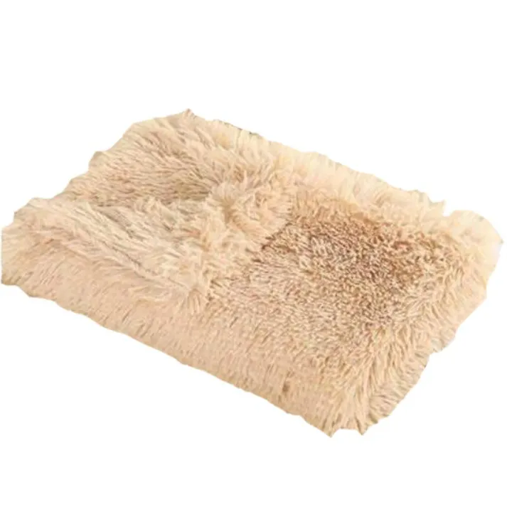 Petifam ふわふわマカロンブランケット S ミルクティー ふわふわ 洗濯可 お手入れ簡単 4580756811830【別送品】