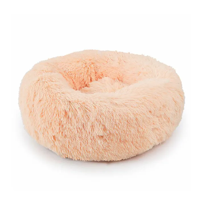 Petifam ふわふわマカロンベッド ファスナー付き M アプリコット 4580756814350【別送品】