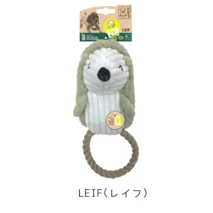 M-PETS ECOドッグトイ ハリネズミのレイフ 6953182735083【別送品】