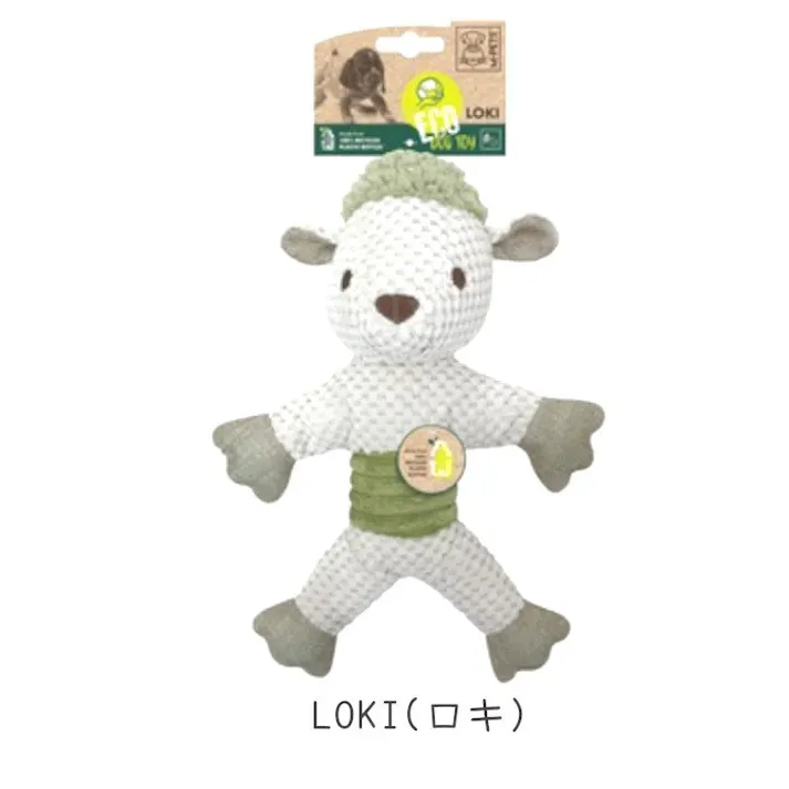 M-PETS ECOドッグトイ ヒツジのロキ 6953182735090【別送品】