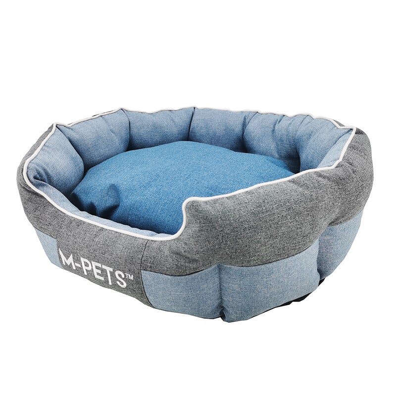 M-PETS ECOクッション M ブルー&グレー ペットベッド ふわふわ 弾力性 6953182736943 ペットベッド(カドラー・縁付き) M-PETS ECOクッション M ブルー&グレー ペットベッド ふわふわ 弾力性 6953182736943 ペットベッド(カドラー・縁付き)