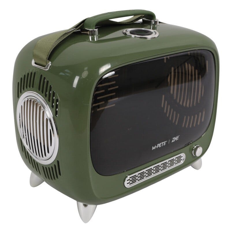 M-PETS TVペットキャリー グリーン 6953182737001 バッグ・キャリー M-PETS TVペットキャリー グリーン 6953182737001 バッグ・キャリー