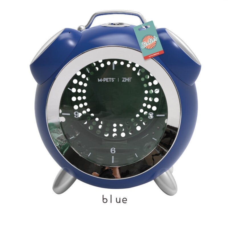 M-PETS クロックペットキャリー ブルー 6953182737056 バッグ・キャリー M-PETS クロックペットキャリー ブルー 6953182737056 バッグ・キャリー