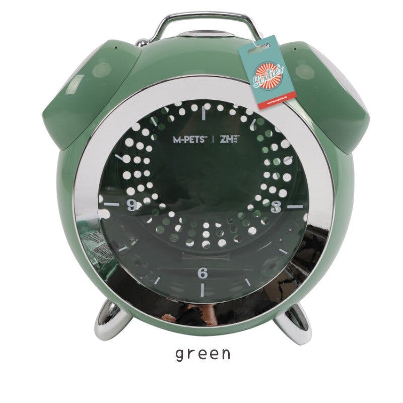 M-PETS クロックペットキャリー グリーン 6953182737063 バッグ・キャリー M-PETS クロックペットキャリー グリーン 6953182737063 バッグ・キャリー
